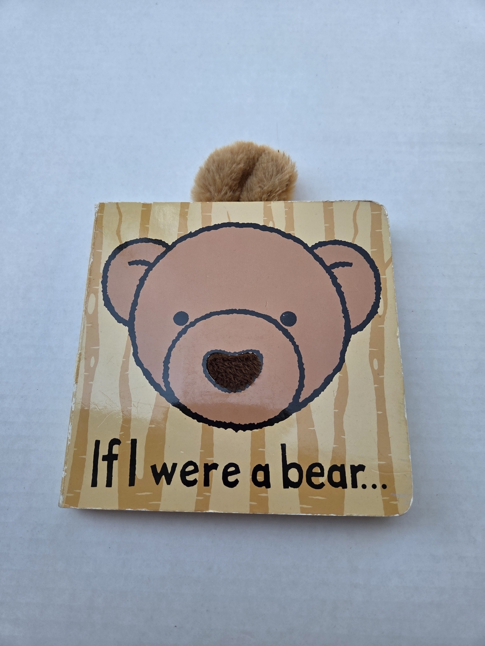 Jellycat If I Were a Bear Touch & Feel Board Book – Sensory Baby Book